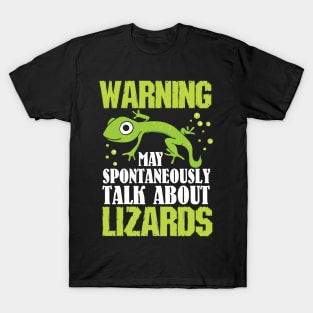 Bearded Dragon T Shirt I lizard gecko iguana gift T-Shirt